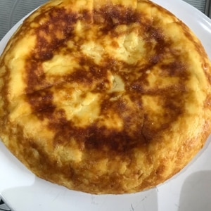 炊飯器で簡単♪水切りヨーグルト＆豆腐でチーズケーキ